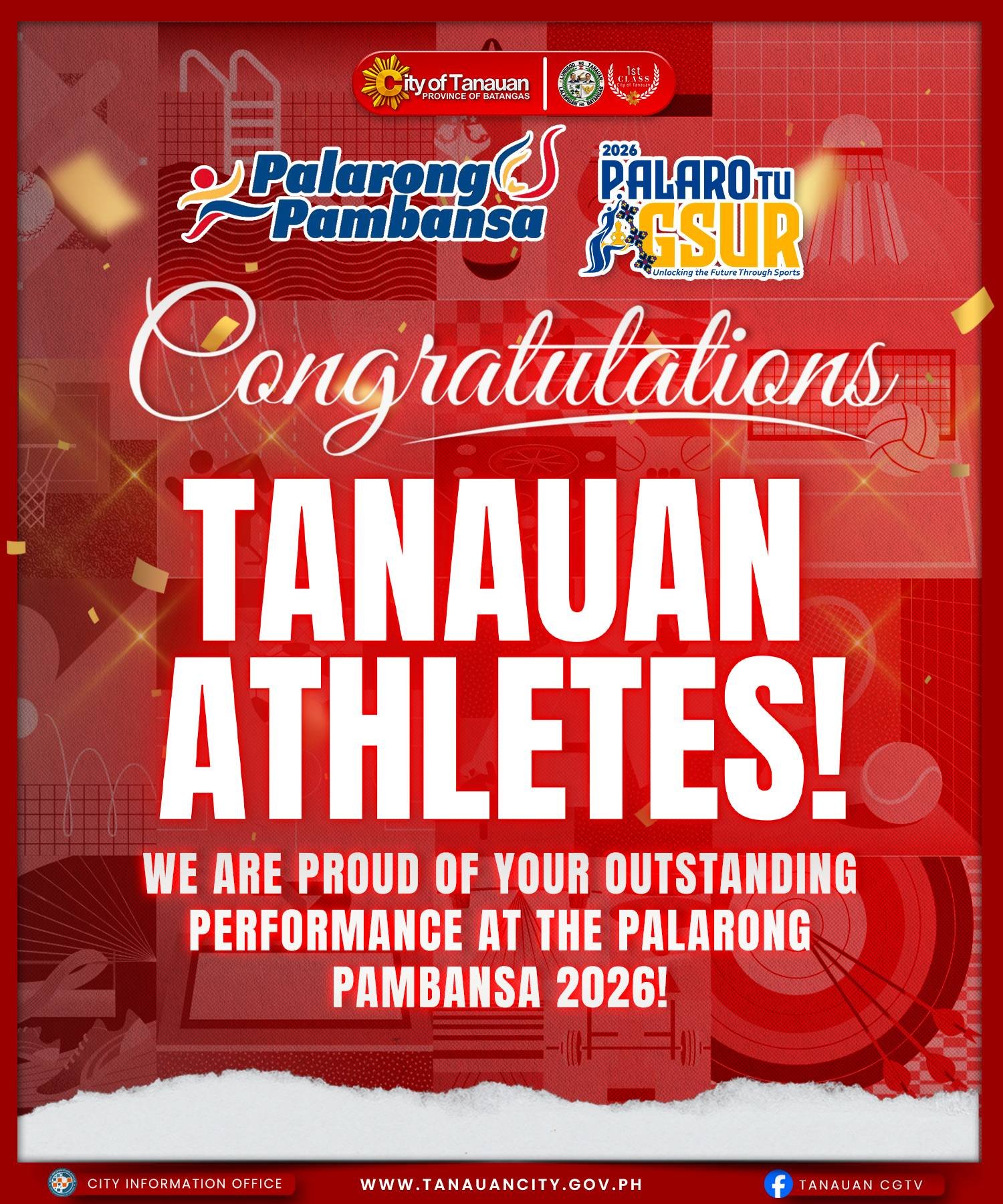 𝗔𝘁𝗹𝗲𝘁𝗮𝗻𝗴 𝗧𝗮𝗻𝗮𝘂𝗲ñ𝗼, 𝗛𝘂𝗺𝗮𝗸𝗼𝘁 𝗻𝗴 𝗠𝗲𝗱𝗮𝗹𝘆𝗮 𝘀𝗮 𝗣𝗮𝗹𝗮𝗿𝗼𝗻𝗴 𝗣𝗮𝗺𝗯𝗮𝗻𝘀𝗮 𝟮𝟬𝟮𝟲
